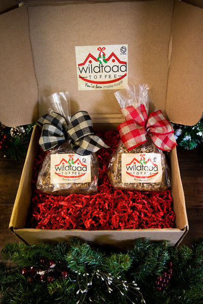 2 lb toffee Christmas variety gift box (READY AFTER DEC 13)